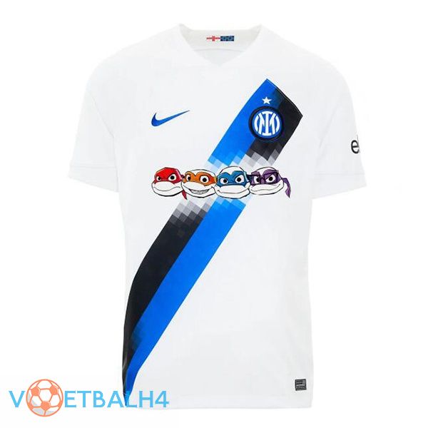 Inter Milan voetbal jersey uit Speciale editie wit 2023/2024