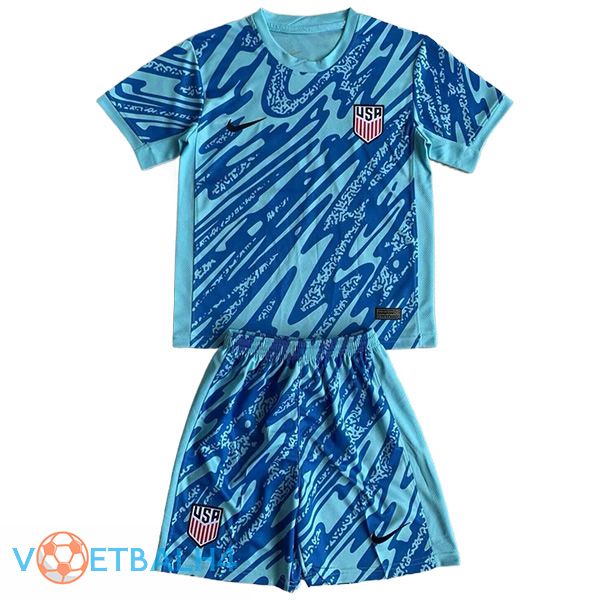 USA kinderen doelman voetbal jersey 2024/2025