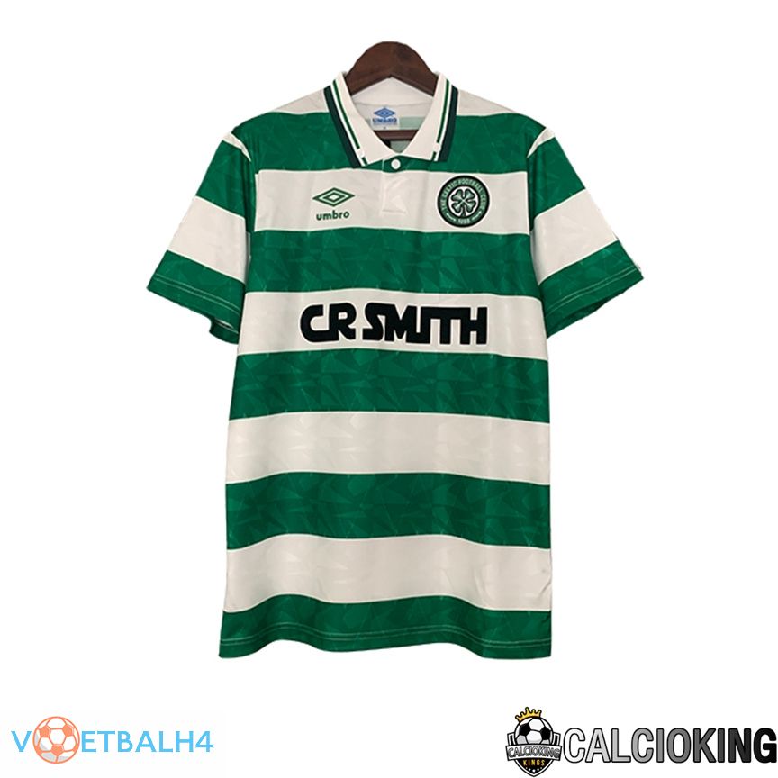 Celtic FC Retro voetbal jersey thuis 1989/1991