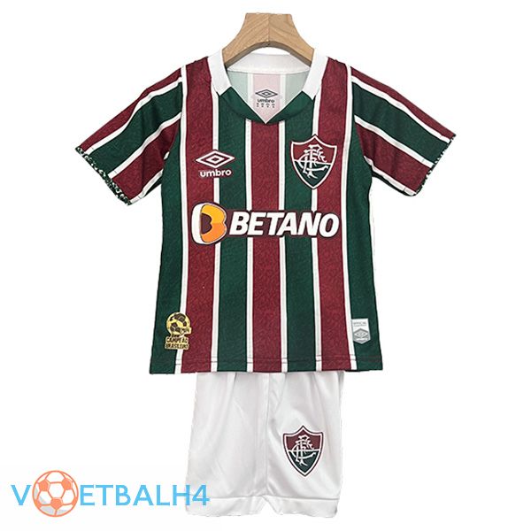 Fluminense kinderen thuis voetbal jersey 2024/2025