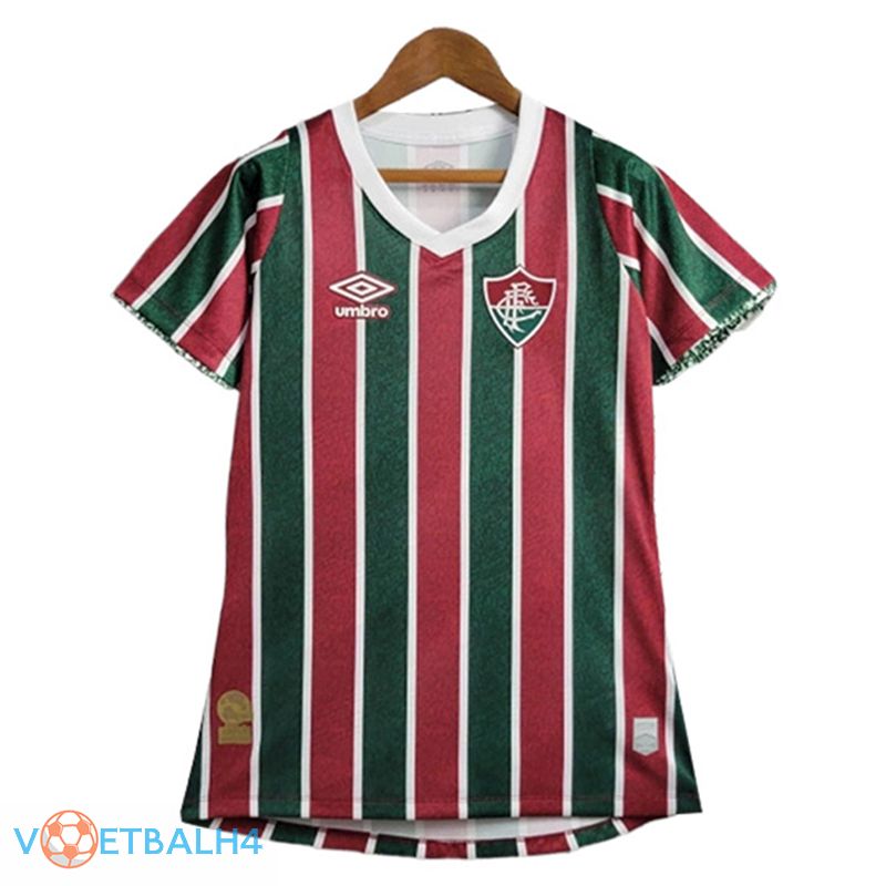 Fluminense Dames thuis voetbal jersey 2024/2025