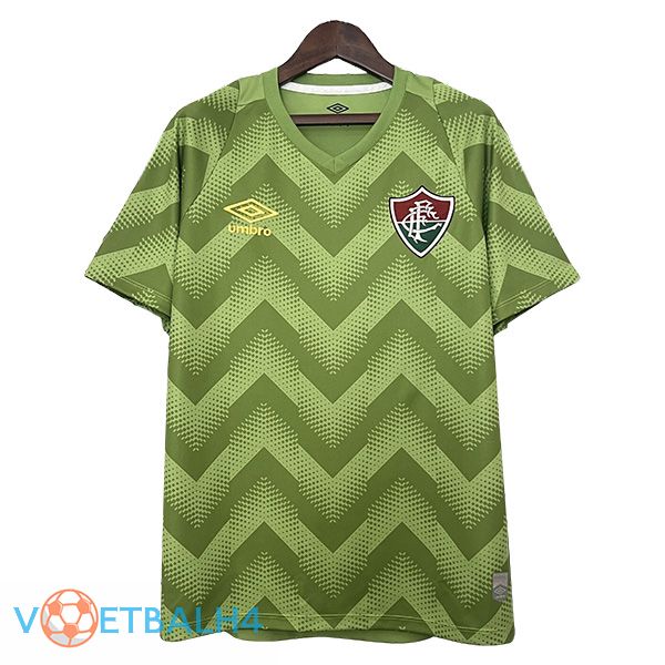 Fluminense voetbal jersey doelman voetbal jersey groente 2024/2025