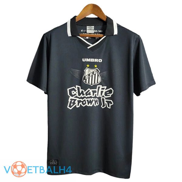 Santos FC voetbal jersey Speciale editie zwart 2024/2025