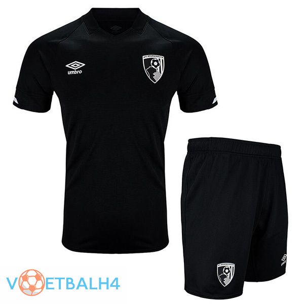 AFC Bournemouth kinderen voetbal jersey derde zwart 2022/2023