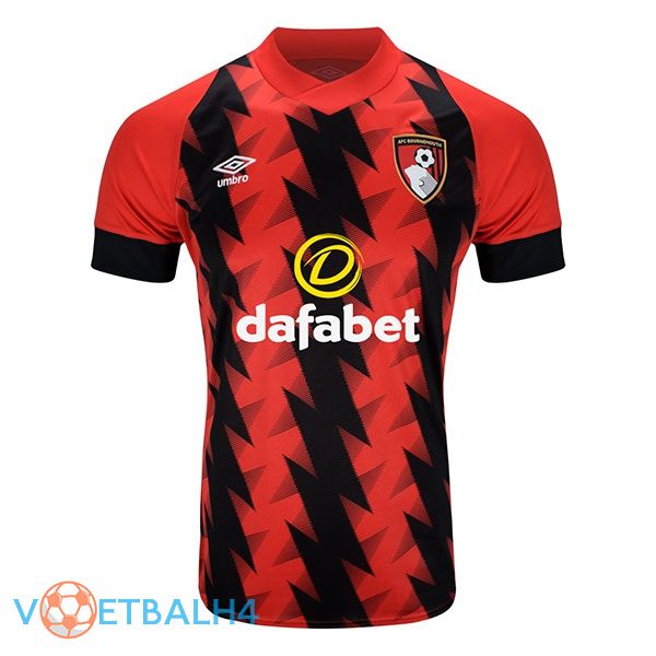 AFC Bournemouth voetbal jersey thuis rood zwart 2022/2023