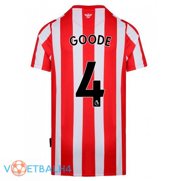 Brentford FC (GOODE 4) thuis rood wit jersey 2022/2023