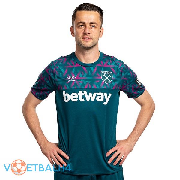 West Ham doelman voetbal jerseys groente 2022-2023