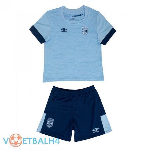 Brentford FC kinderen voetbal jersey uit blauw 2023/2024