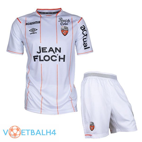 FC Lorient kinderen derde voetbal jersey blauw wit 2023/2024