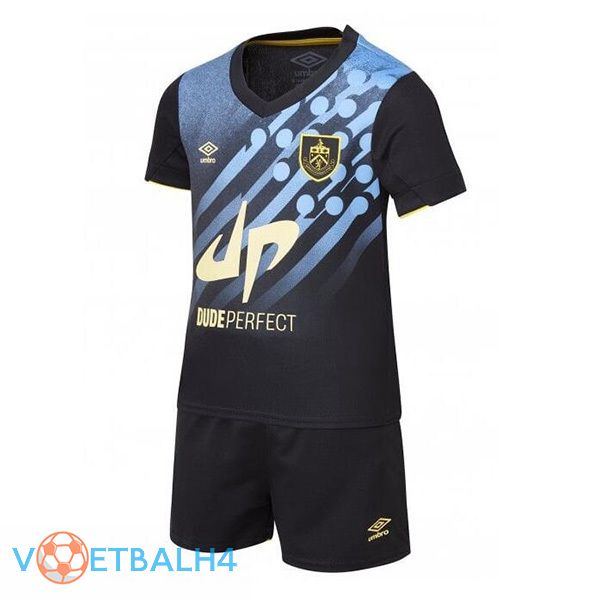 Burnley kinderen derde voetbal jersey blauw 2023/2024