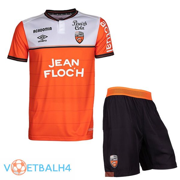 FC Lorient kinderen voetbal jersey thuis oranje 2023/2024