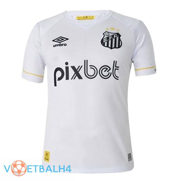 Santos FC voetbal jersey thuis wit 2023/2024