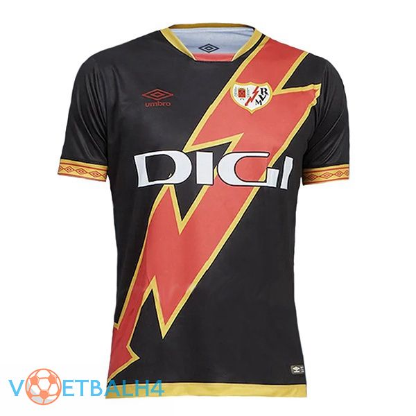 Rayo Vallecano voetbal jersey uit zwart 2023/2024