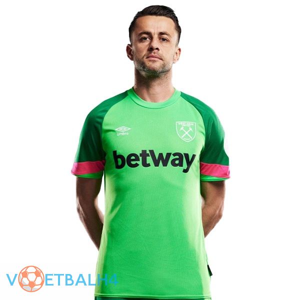 West Ham voetbal jersey doelman groente 2023/2024