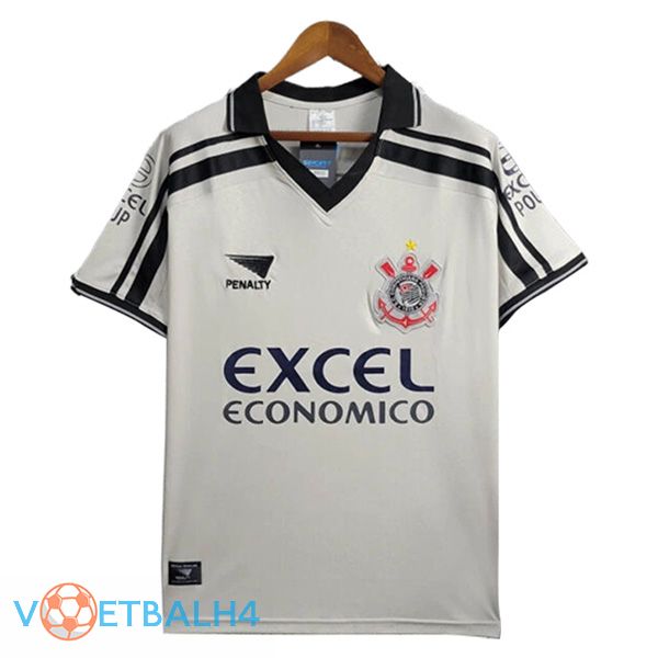 Corinthians Retro thuis voetbal jersey 1998