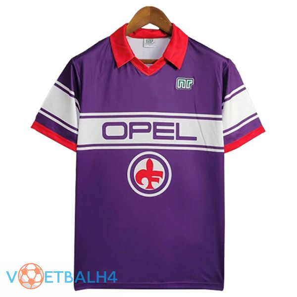 ACF Fiorentina Retro thuis voetbal jersey 1984/1985