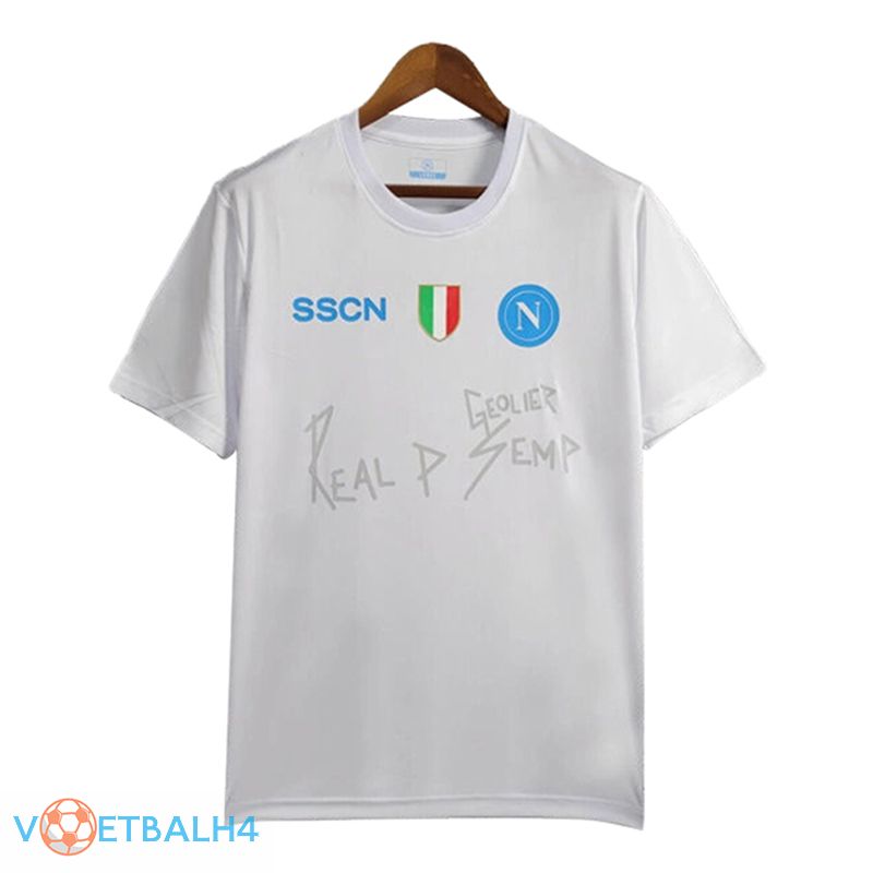 SSC Napoli voetbal jersey wit 2024/2025