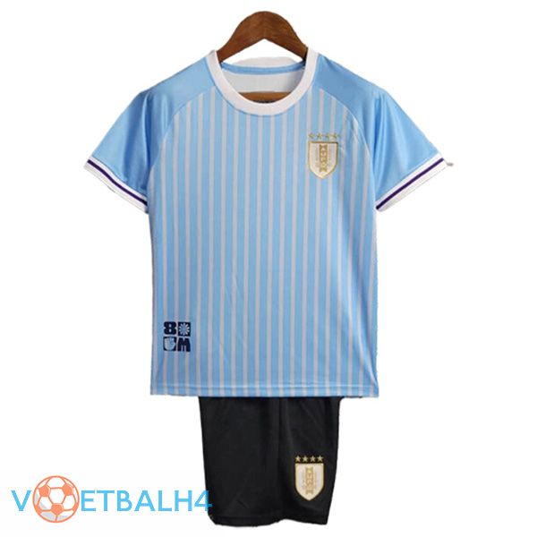 Uruguay kinderen thuis voetbal jersey 2024/2025