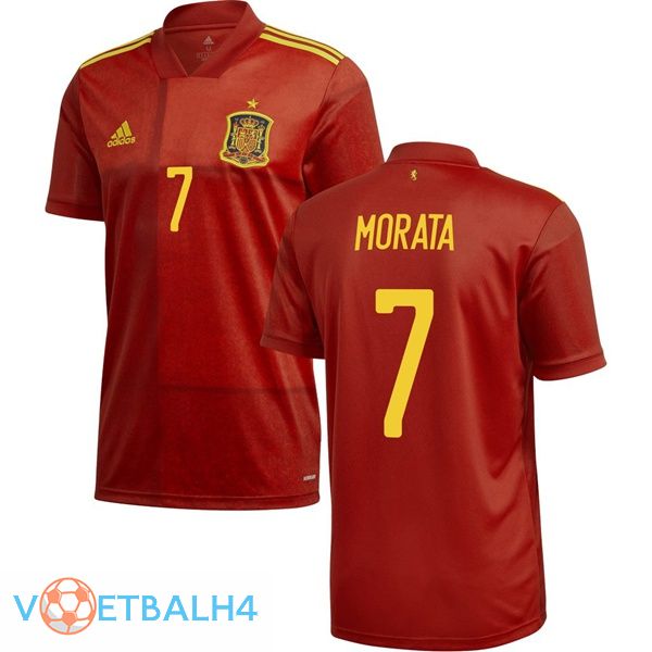 Spanje (MORATA 7) thuis jersey 2020/2021