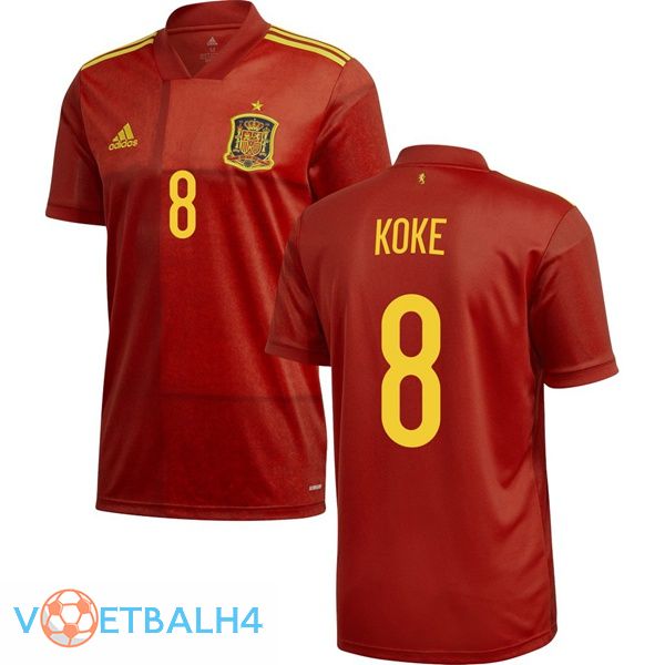 Spanje (KOKE 8) thuis jersey 2020/2021