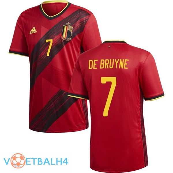 België (DE BRUYNE 7) thuis jersey 2020/2021