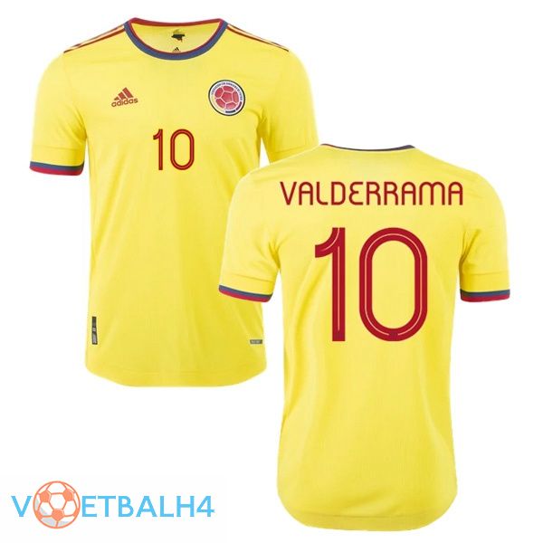 Colombia (VALDERRAMA 10) thuis jersey 2020/2021