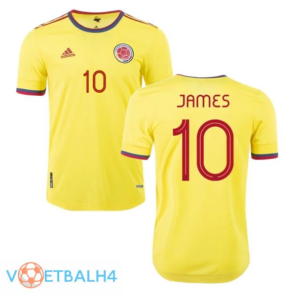 Colombia (JAMES 10) thuis jersey 2020/2021