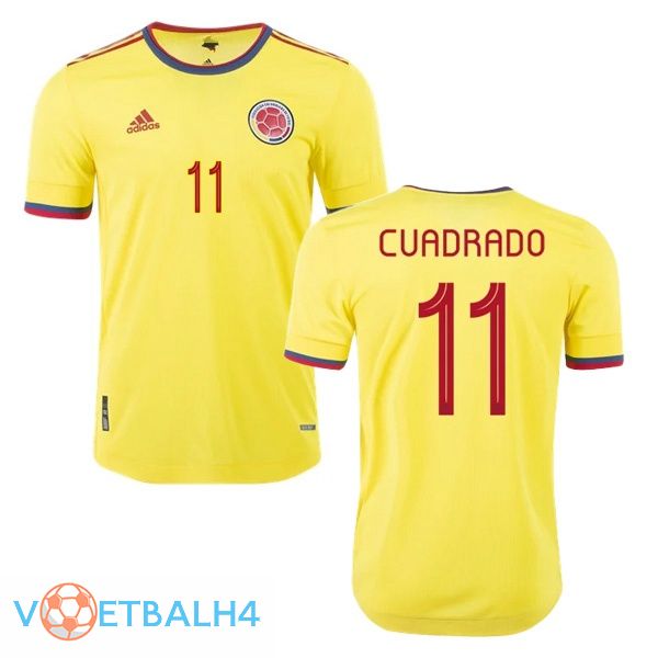 Colombia (CUADRADO 11) thuis jersey 2020/2021