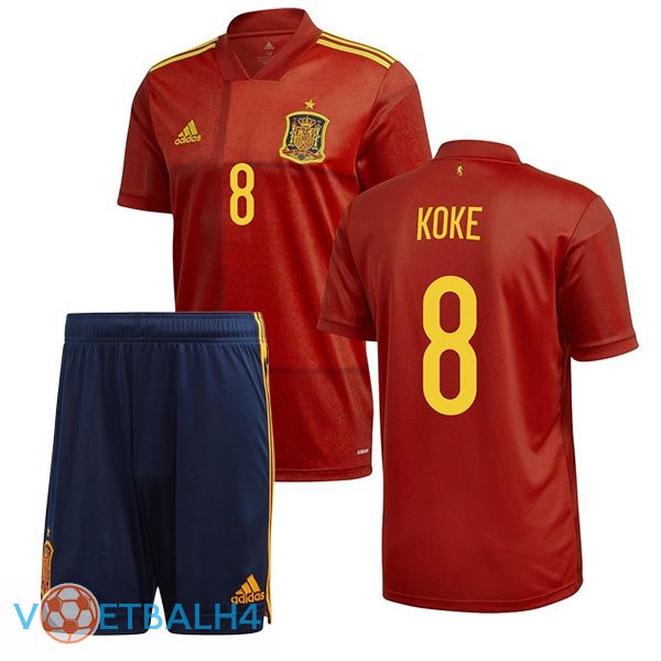 Spanje (KOKE 8) kinderen thuis jersey 2020/2021