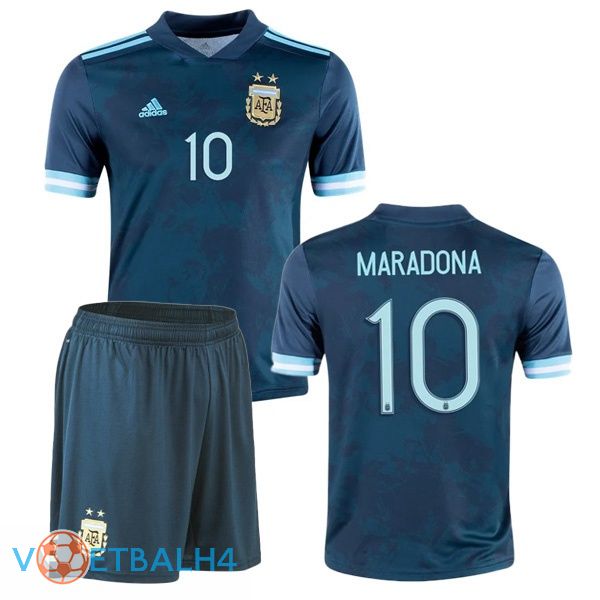 Argentinië (MARADONA 10) kinderen uit jersey 2020/2021