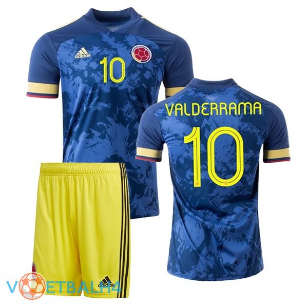 Colombia (VALDERRAMA 10) kinderen uit jersey 2020/2021