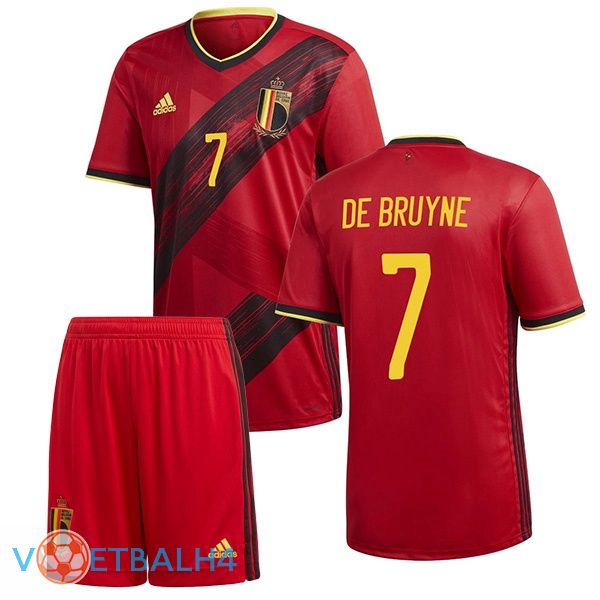 België (DE BRUYNE 7) kinderen thuis jersey 2020/2021