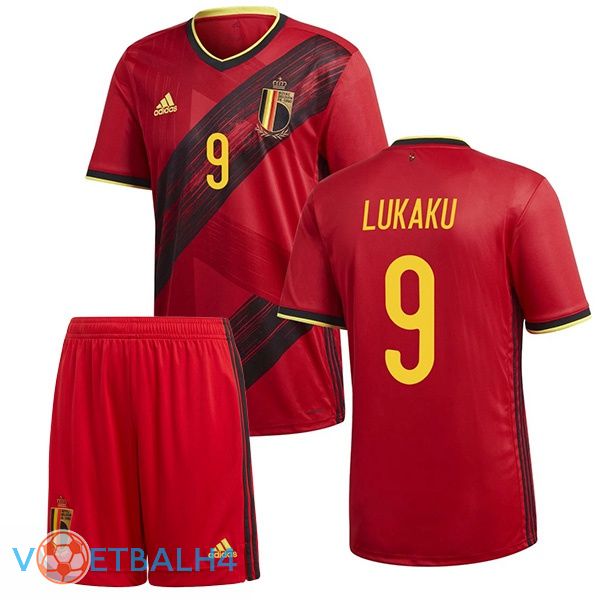 België (LUKAKU 9) kinderen thuis jersey 2020/2021