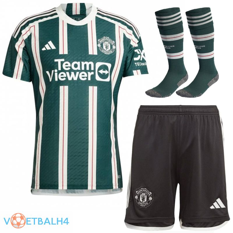 Manchester United voetbal jersey uit (korte broek + sok) 2023/2024