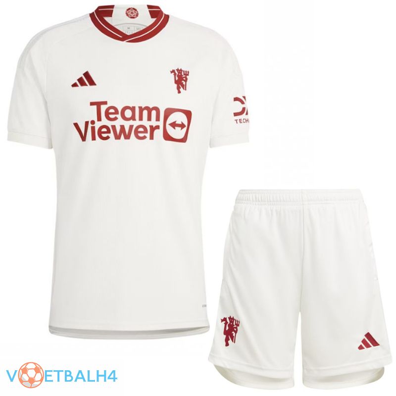 Manchester United voetbal jersey derde + korte broek 2023/2024