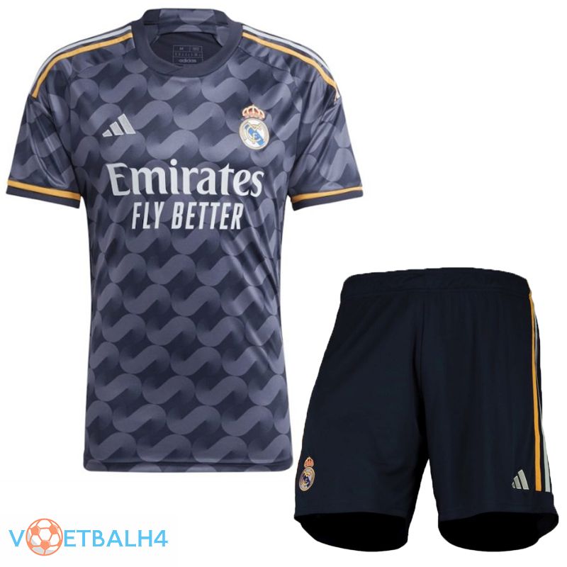 Real Madrid voetbal jersey uit + korte broek 2023/2024