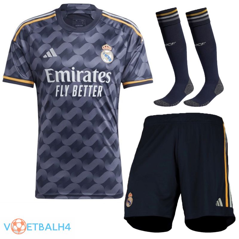 Real Madrid voetbal jersey uit (korte broek + sok) 2023/2024