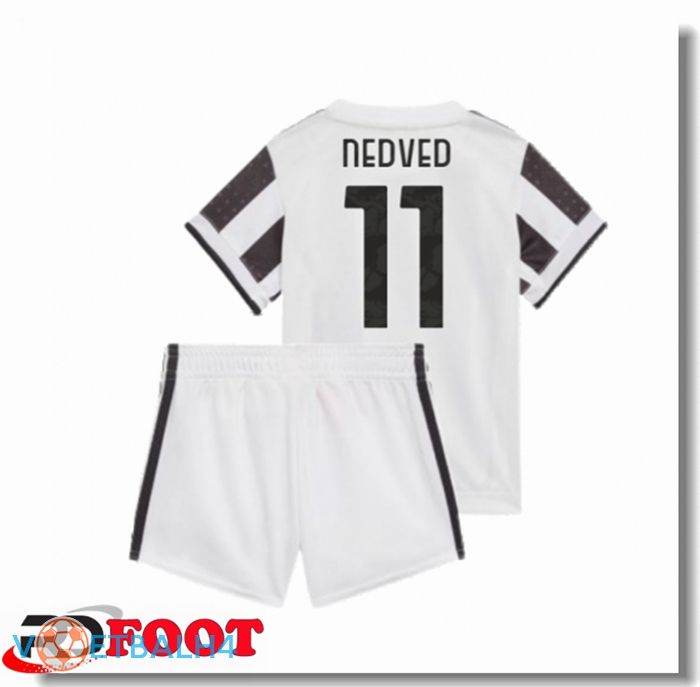 Juventus (CUADRADO 11) kinderen thuis jersey zwart/wit 2021/2022