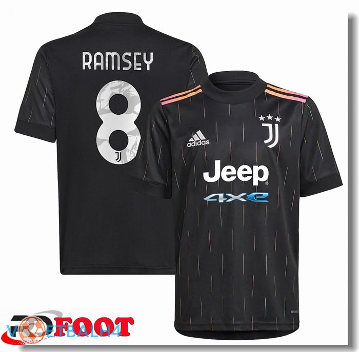 Juventus (Ramsey 8) uit jersey zwart 2021/2022