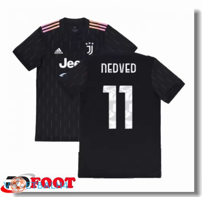 Juventus (CUADRADO 11) kinderen uit jersey zwart 2021/2022