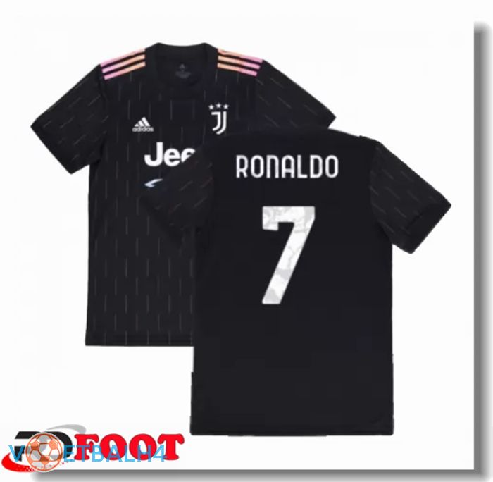 Juventus (RONALDO 7) kinderen uit jersey zwart 2021/2022