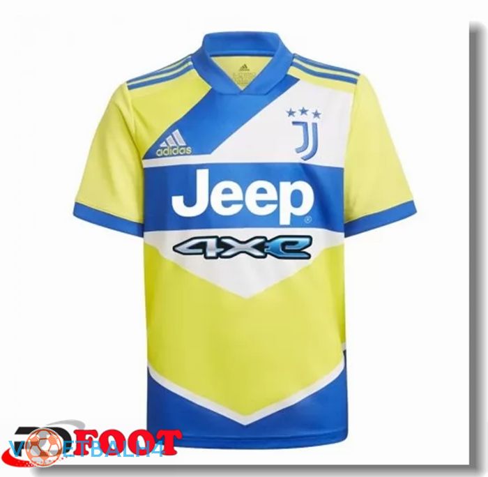 Juventus kinderen derde jersey geel 2021/2022