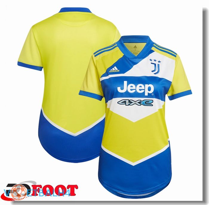 Juventus Dames derde jersey geel 2021/2022