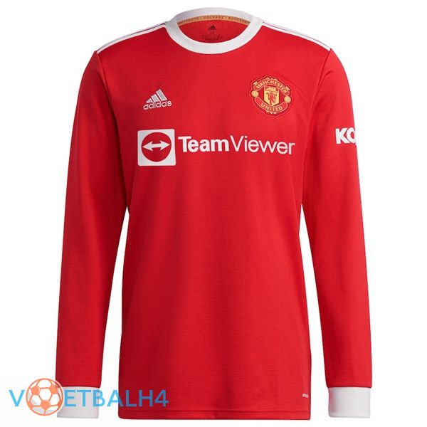 Manchester United lange mouwthuis jersey rood 2021/22