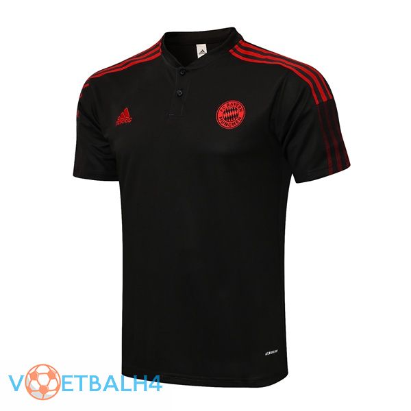 Bayern Munich Polo Shirt zwart 2021/2022