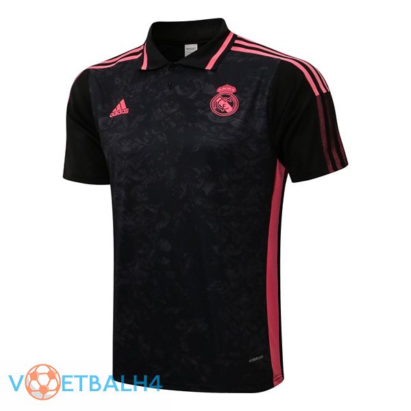 Real Madrid Polo Shirt zwart 2021/2022