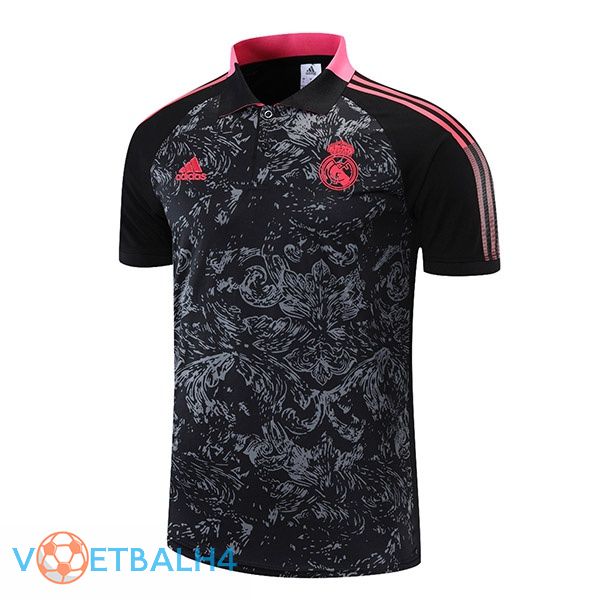 Real Madrid Polo Shirt zwart 2021/2022