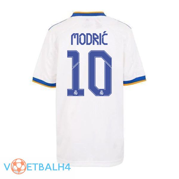 Real Madrid (MODRIC 10) thuis jersey wit 2021/2022