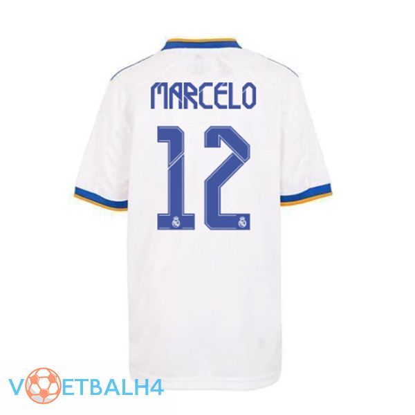 Real Madrid (MARCELO 12) thuis jersey wit 2021/2022