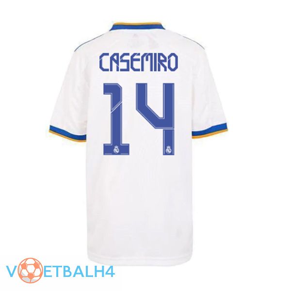 Real Madrid (CASEMIRO 14) thuis jersey wit 2021/2022